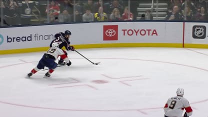 FLA@CBJ: Olivier scores empty-net goal