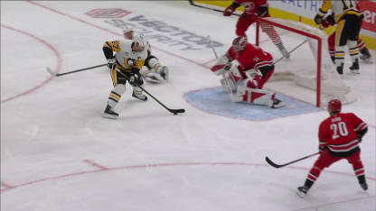 PIT@CAR: Crosby scores goal against Frederik Andersen