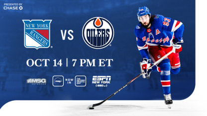 Rangers vs. Oilers: Pregame Notes | 10.14.25