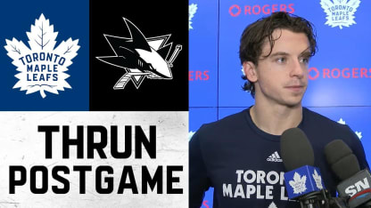 Henry Thrun | Post Game vs. San Jose Sharks