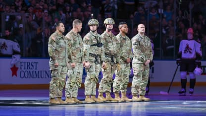 Fans to sing anthem at Salute to Military game on Nov. 12