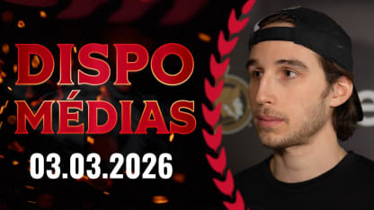 Dylan Cozens Dispos médias d'avant-match contre EDM