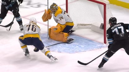 NSH@UTA: Peterka scores PPG against Juuse Saros