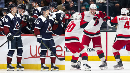 Carolina ja Colorado vakuuttaneet alkukaudesta