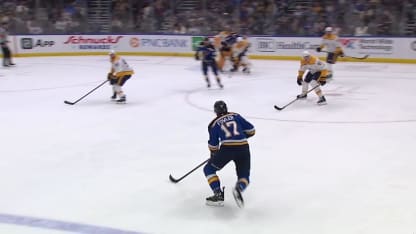 NSH@STL: Fowler scores first goal as a Blue