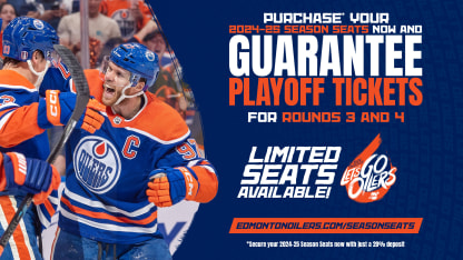 PURCHASE YOUR 2024-25 SEASON SEATS NOW AND GUARANTEE PLAYOFF TICKETS FOR ROUNDS 3 AND 4