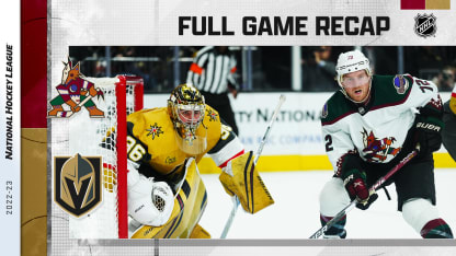 Recap: VGK 4, ARI 1