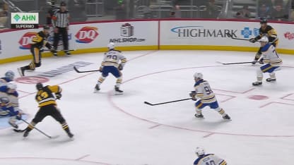 BUF@PIT: Hayes scores goal against Ukko-Pekka Luukkonen