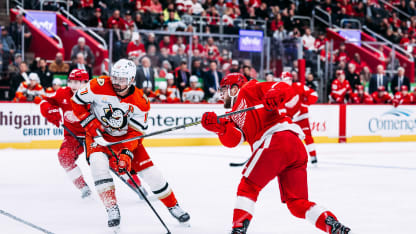 ANA@DET: DeBrincat scores PPG against Lukas Dostal