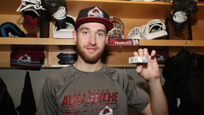 Pavel Francouz puck Arizona Coyotes first NHL win 2019 October 12