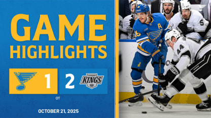 Highlights: LAK 2, STL 1 (OT)