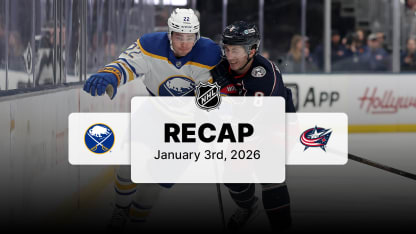 BUF at CBJ | Recap