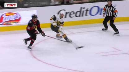 OTT@VGK: Batherson scores goal against Adin Hill