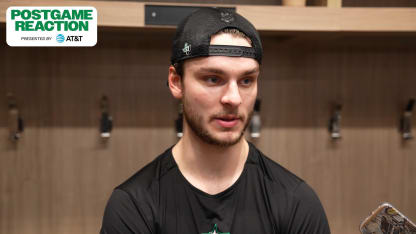 DAL@LAK Postgame: Wyatt Johnston