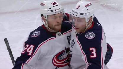 Coyle prépare le but d'Olivier