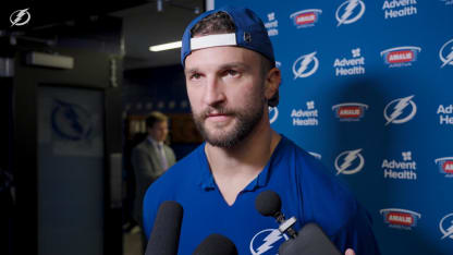 Luke Glendening | Postgame vs Colorado Avalanche