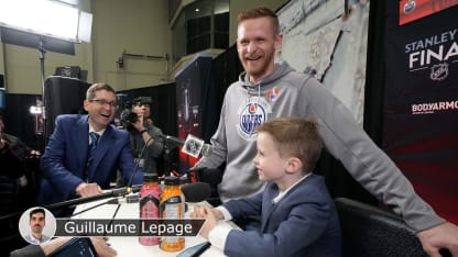 Corey Perry gagner Coupe Stanley Oilers Griffin fils