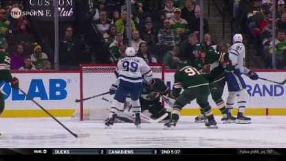 Un premier but pour Groulx avec les Maple Leafs