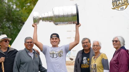Zach Whitecloud's Stanley Cup Day