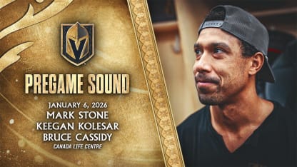 🎥 PREGAME SOUND: Stone, Kolesar & Cassidy
