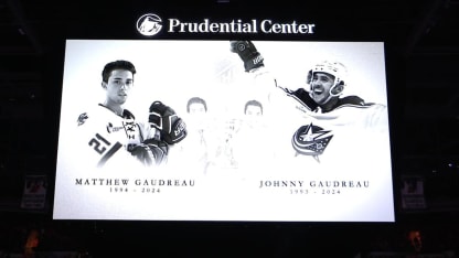 Devils honor the Gaudreau brothers