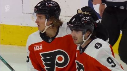 CBJ@PHI: Drysdale scores goal against Jet Greaves