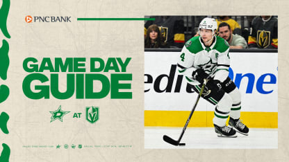 Game Day Guide: Dallas Stars at Las Vegas Golden Knights 120624