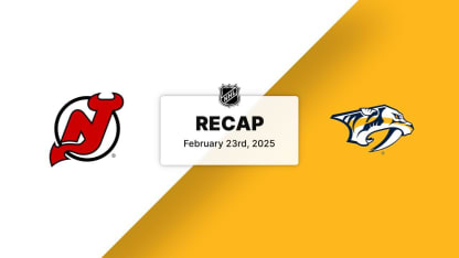 Devils 5, Preds 0 | HIGHLIGHTS