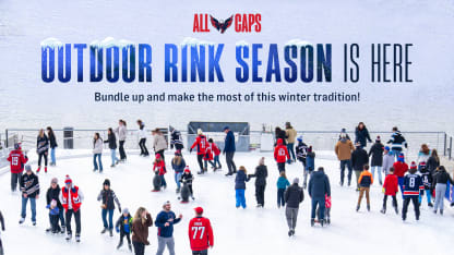 Washington Capitals Announce Fan Initiatives and Youth Hockey Programming Taking Place at Washington, D.C.’s Ice Rinks During Outdoor Rink Season