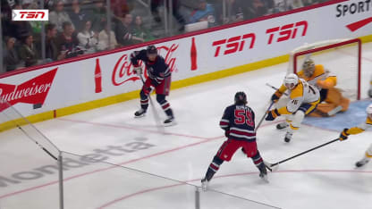 NSH@WPG: Vilardi scores PPG against Juuse Saros