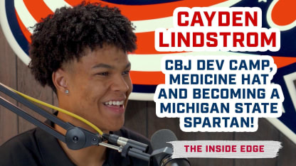 CBJ Prospect Cayden Lindstrom Looks Ahead to Playing for Michigan State This Year! | The Inside Edge
