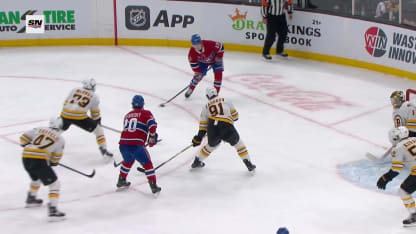 MTL@BOS: Caufield scores PPG against Jeremy Swayman