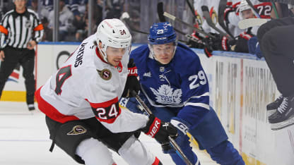 Senators Fall to Maple Leafs in Game One