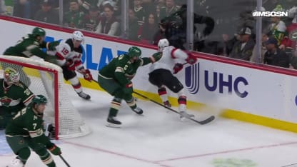 NJD@MIN: Palat scores goal against Jesper Wallstedt