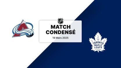 Match condensé : COL @ TOR 19/03/2025