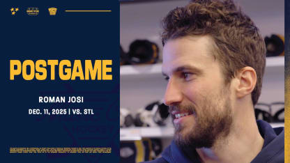Postgame: Roman Josi