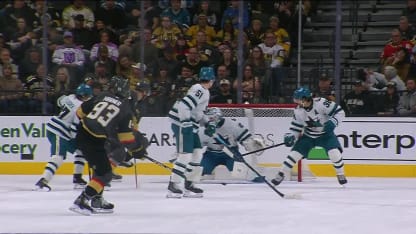 SJS@VGK: Hertl scores PPG against Alex Nedeljkovic