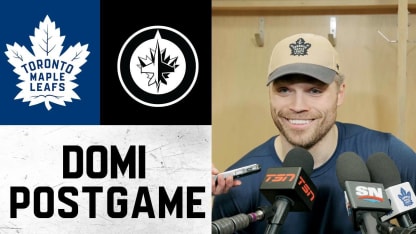 Max Domi | Post Game at Winnipeg Jets | January 17, 2026