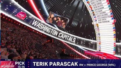 Capitals Select Terik Parascak