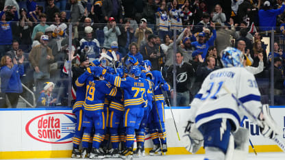 Sabres tog första segern för säsongen