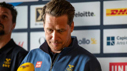 Sam Hallam redo att leda Tre Kronor i OS