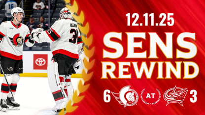 Sens Rewind: A Strong Start to the Road Trip