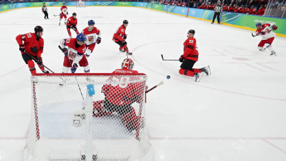 Pastrnak CZE goal action vs CAN