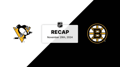 PIT at BOS | Recap