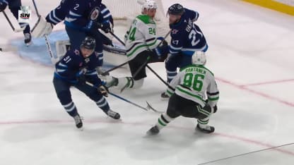 Nikolaj Ehlers with a Goal vs. Dallas Stars
