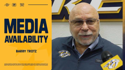 Media Availability: Barry Trotz
