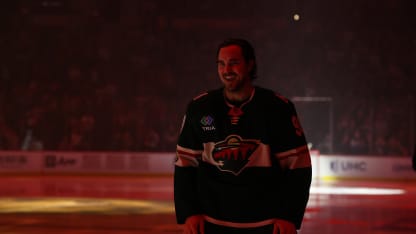 Wild honor Johansson for recently reaching 1,000 games