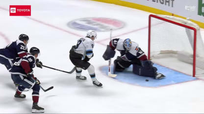 UTA@COL: Wedgewood effectue un bel arrêt contre Clayton Keller