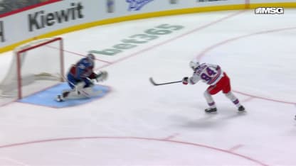 NYR@COL: Edstrom scores goal against Mackenzie Blackwood