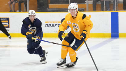 Following Taste of NHL Life, Wood Ready to Compete for Spot With Preds Once More - 2025_07_09
